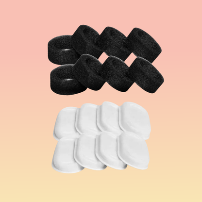 PawlyPets® Purefilter RVS Drinkfontein Navul Filters - 8-pack